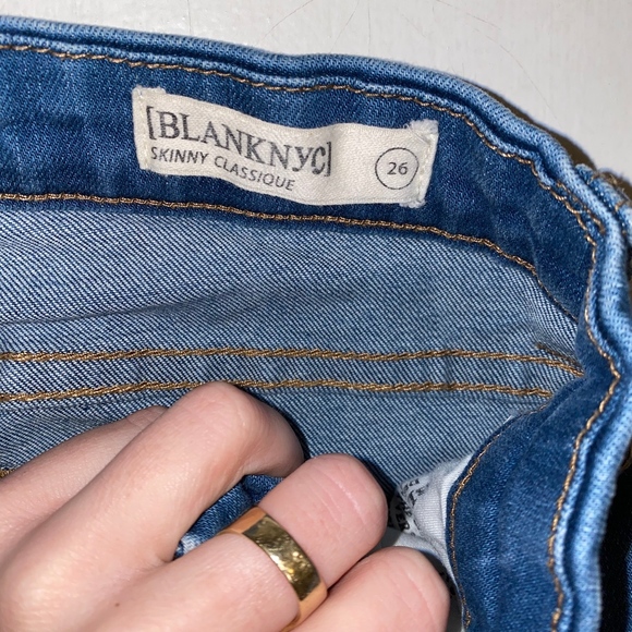 Blank NYC Skinny Classique Destroyed Skinny Jean - Picture 3 of 3